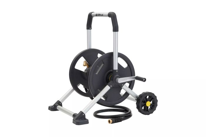 Gorilla Aluminum Zero Rust Premium Mobile Hose Reel