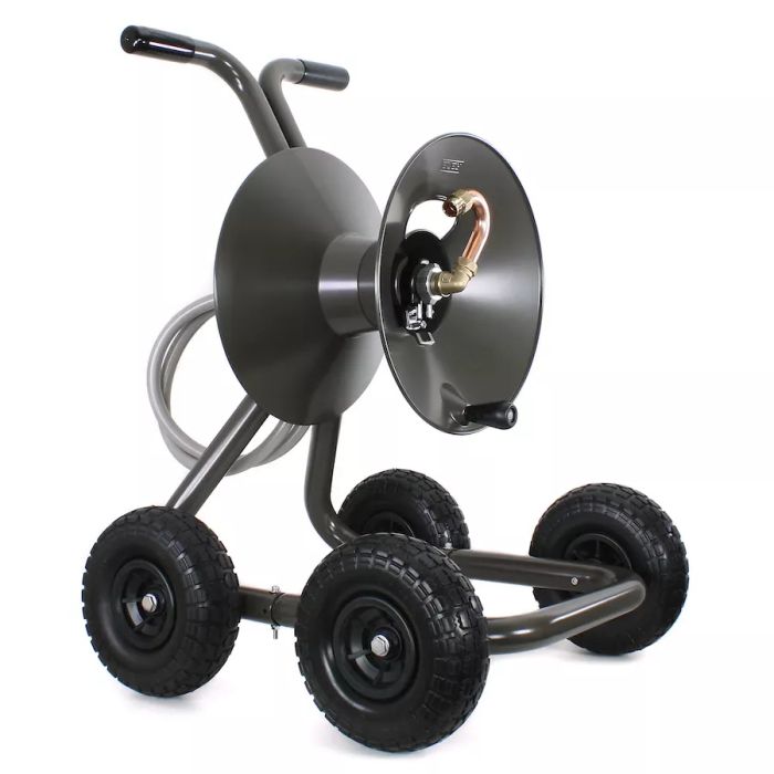 Eley Portable Garden Hose Reel Wagon