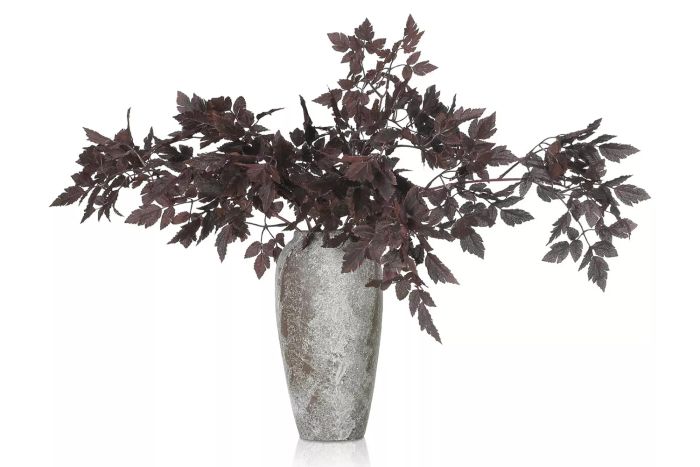 3 Pack Artificial Cimicifuga Plant Leaves