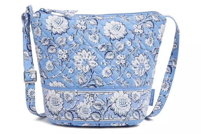 Amazon Vera Bradley Women's Cotton Bucket Crossbody Purse