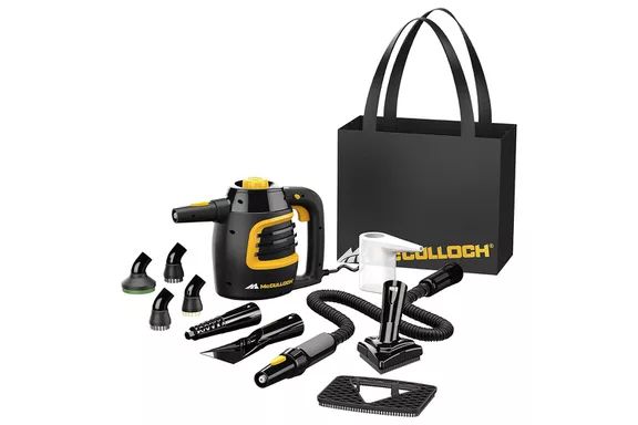 Amazon McCulloch MC1230 Handheld Steam Cleaner with Extension Hose