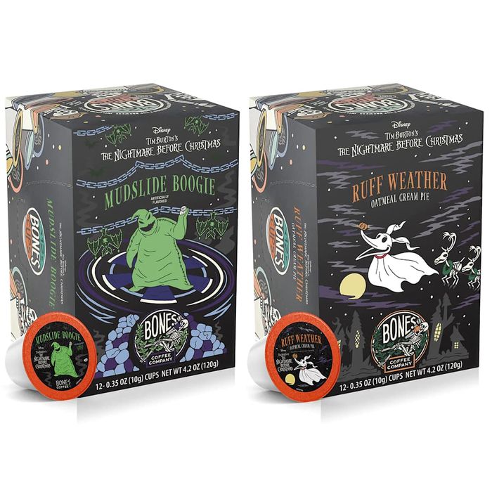 Bones Coffee Company’s Nightmare Before Christmas single-serving coffee.