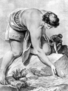 Micromégas-Skillfully-Picks-Up-The-Ship-Which-Was-Carrying-These-Gentlemen-From-Les-Contes-Charles-Monnet-303120