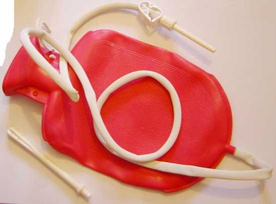 Combination Enema and Douche Syringe