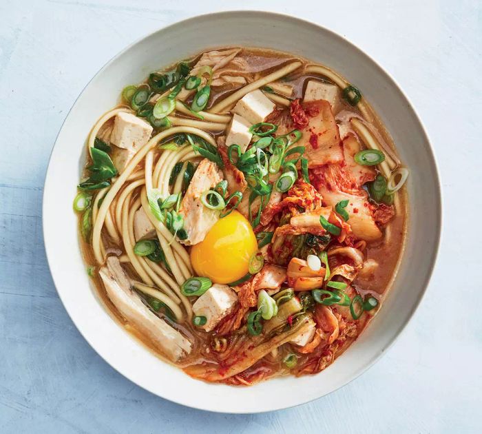 Easy chicken recipes - Miso Chicken Noodle Soup