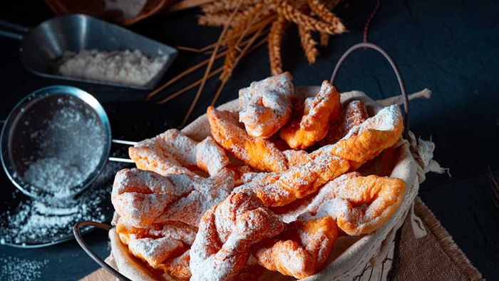 A traditional Polish Christmas cookie.