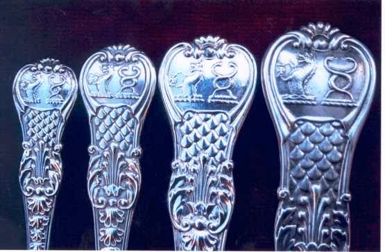 Coburgpatternsilverspoons