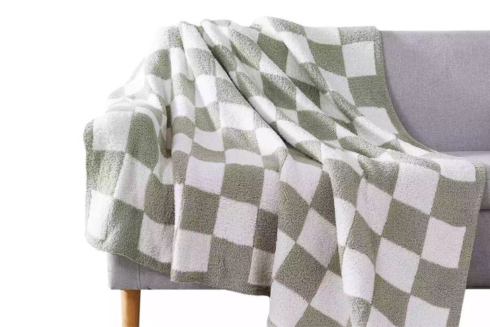 WRENSONGE Checkered Throw Blanket