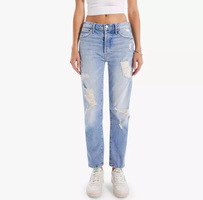 MOTHER Denim The Trickster Ankle