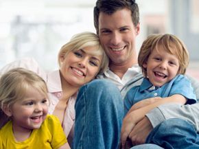 joyful family