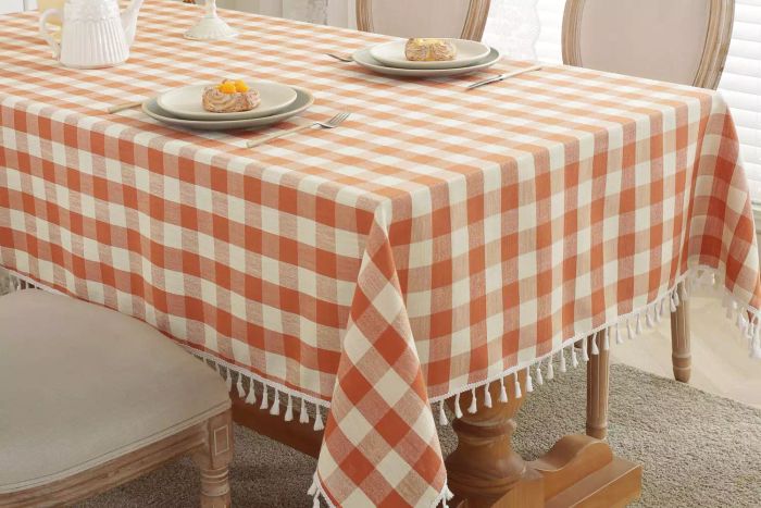 Laolitou Plaid Tablecloth