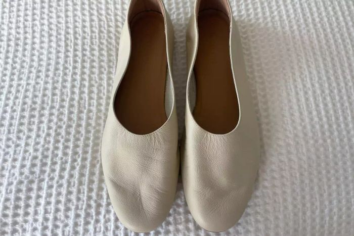 Everlane The Italian Leather Day Glove Flats