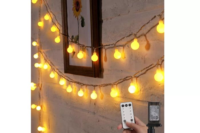 globe lights fairy lights