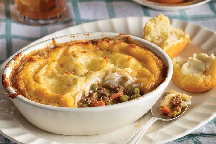 A bowl of Cracker Barrel’s Shepherd’s Pie.