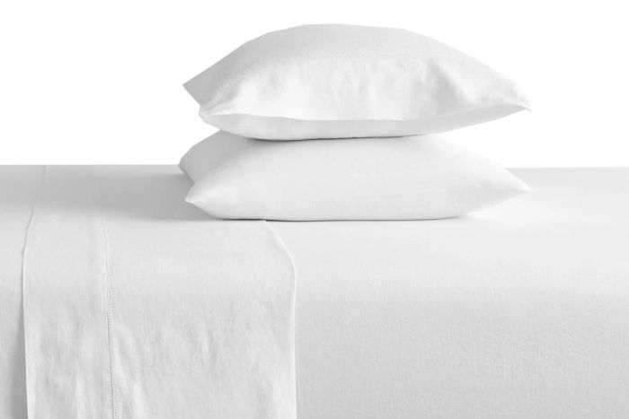 Pottery Barn Belgian Flax Linen Sheet Set