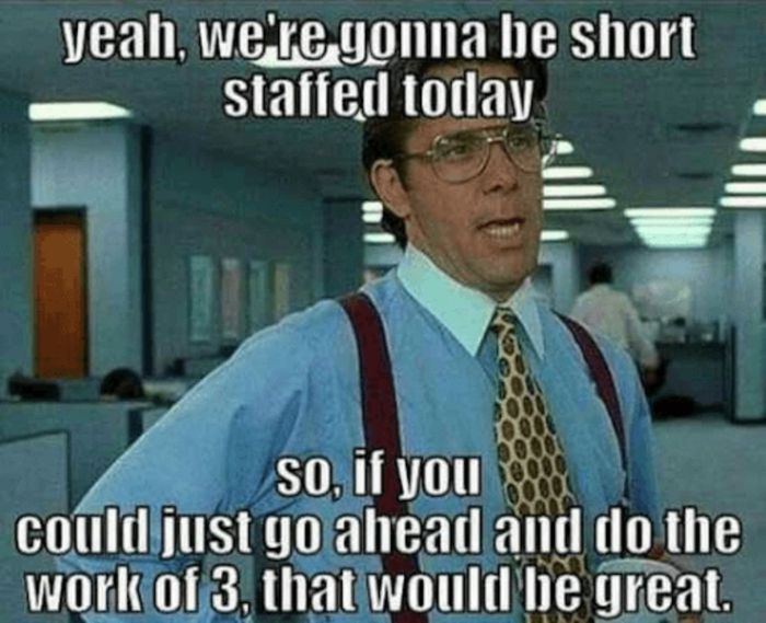 Office Space meme with the caption,