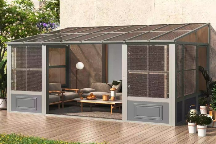 EROMMY 10' x 16' Sunroom
