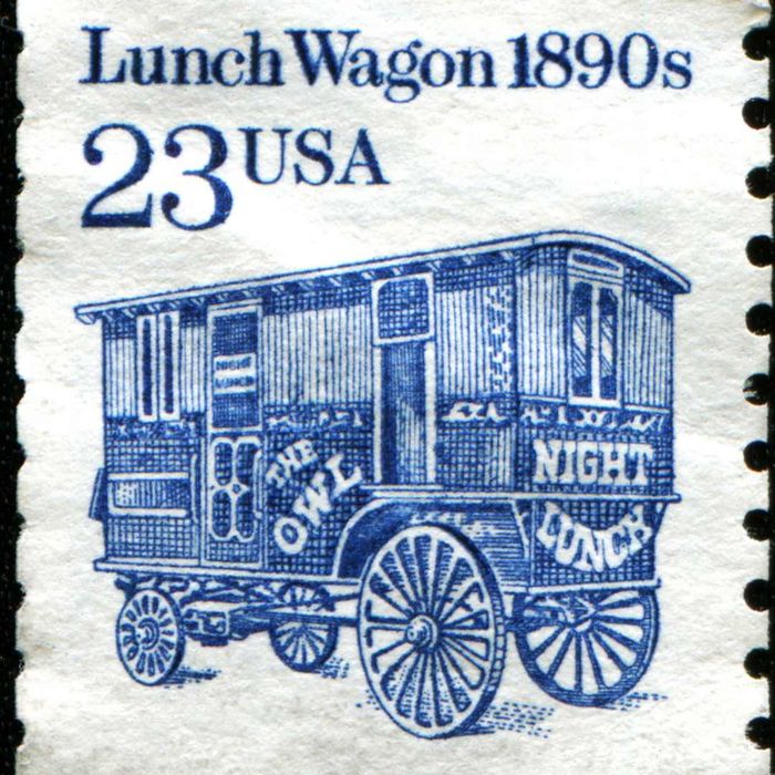 CIRCA 1991: A stamp issued in the United States of America...