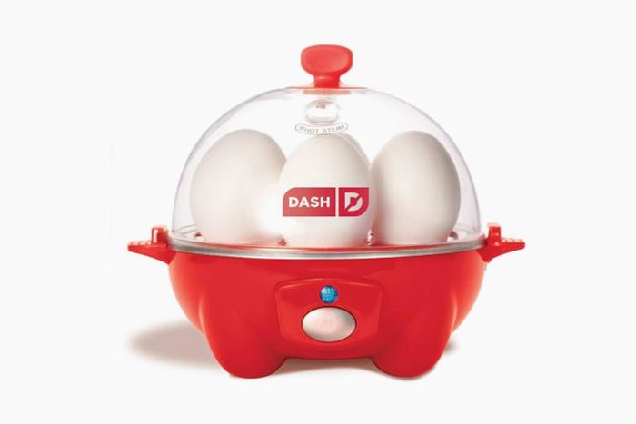DASH Rapid Egg Cooker displayed on a white backdrop