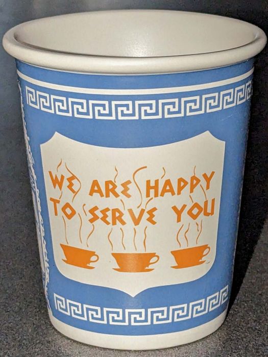 A ceramic replica of the