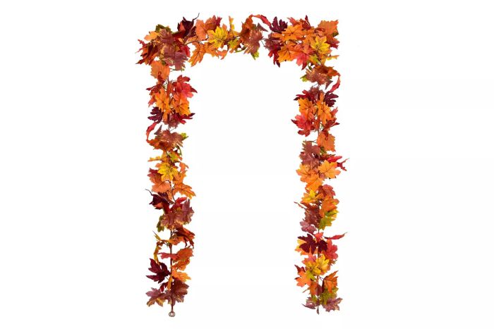 Amazon DearHouse 2 Pack Fall Garland Maple Leaf, 5.9Ft/Piece