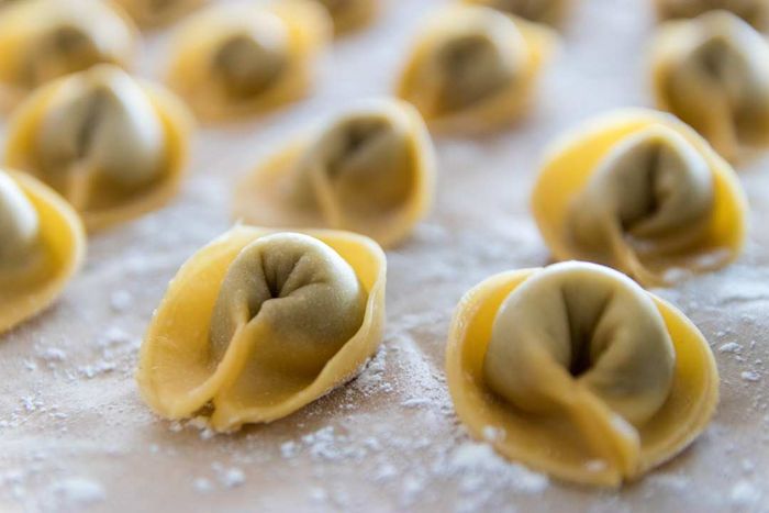 The history of pasta shapes: Tortellini