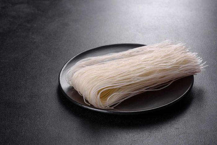 Pasta shapes: A depiction of Vermicelli.