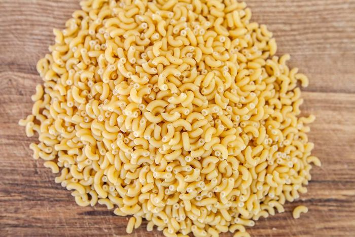 Pasta shapes: Macaroni