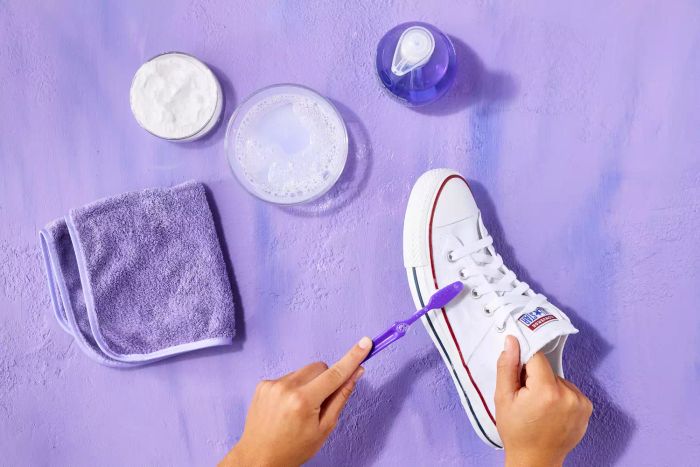 clean Converse further