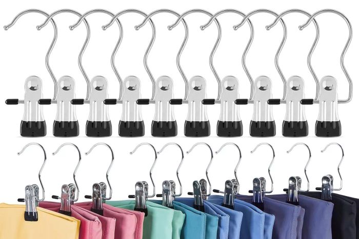 Closet Organizer for Leggings, Metal Hangers for Yoga Pants