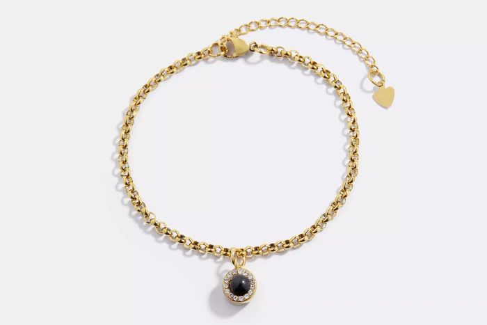 Mint & Lily Petite Halo Photo Bracelet