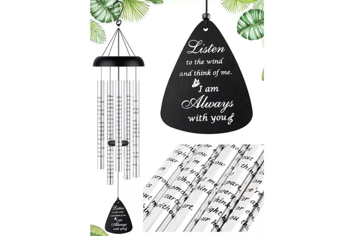 Amazon Fabuday 32-Inch Memorial Wind Chimes