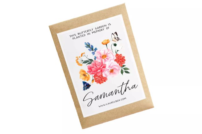 LaurelBox Custom Butterfly Garden Seed