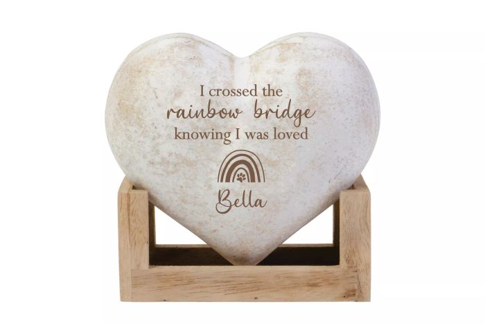 Etsy 28Collective Crossed the Rainbow Bridge Memorial Plaque