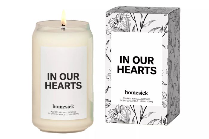Homesick In Our Hearts Candle