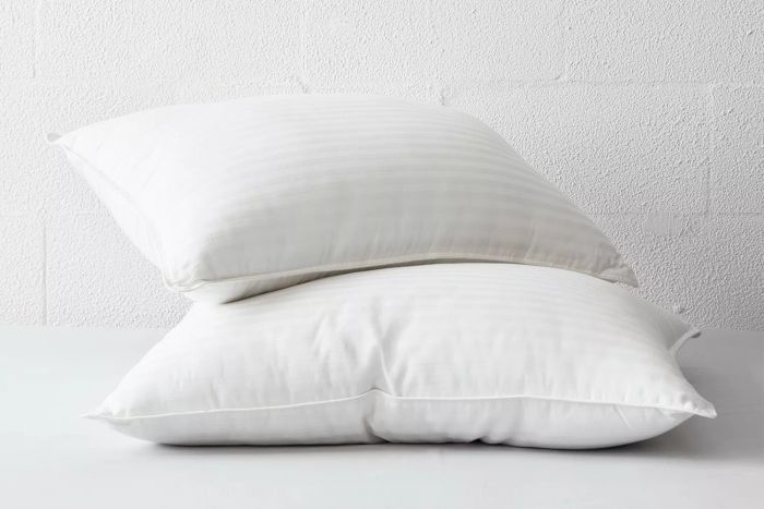 Alternative Gel Fiber Bed Pillows for Cooling Comfort