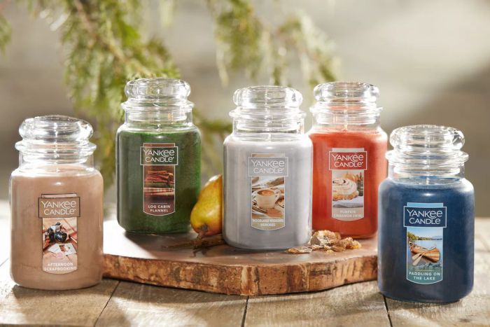 autumn-inspired Yankee Candle series