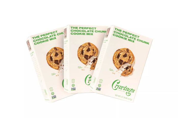 chocolate chip cookie baking mix