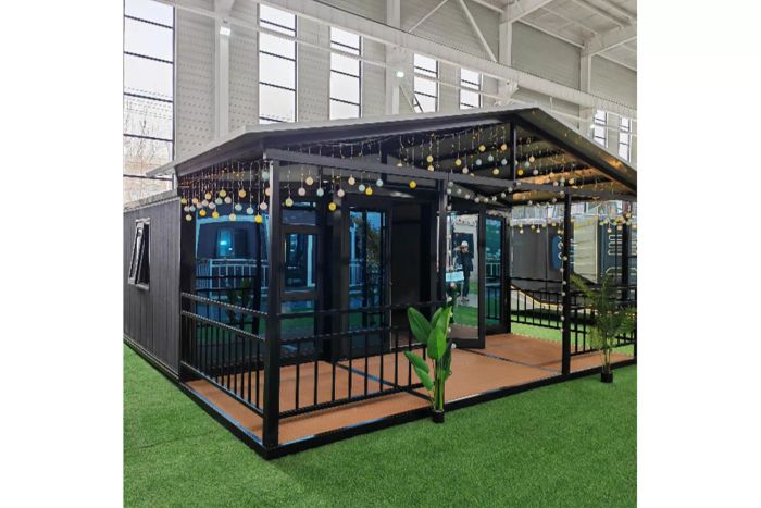 a compact and portable tiny house
