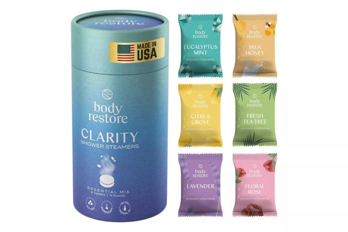 Body Restore Aromatherapy Shower Steamers