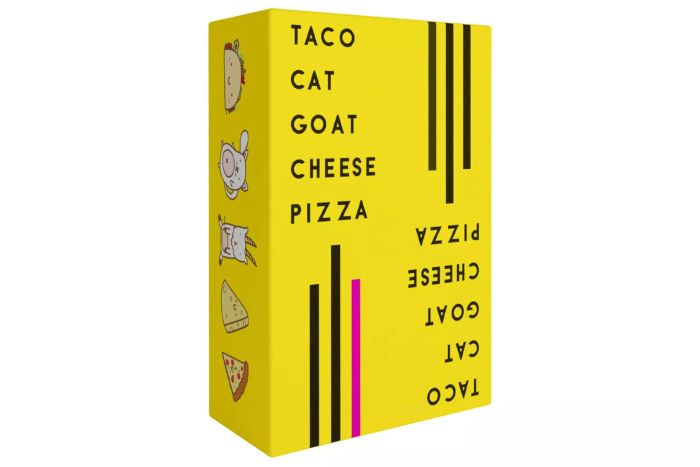 Taco Cat Goat Cheese Pizza – A Fun and Fast Card Game for All Ages