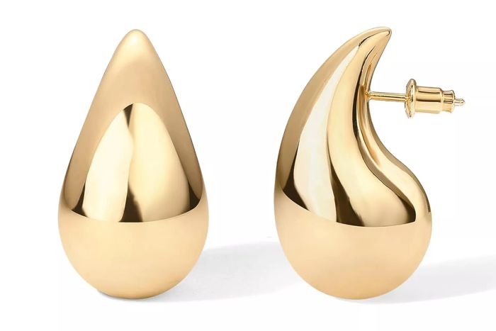 Pavoi 14K Gold Plated Tear Drop Earrings