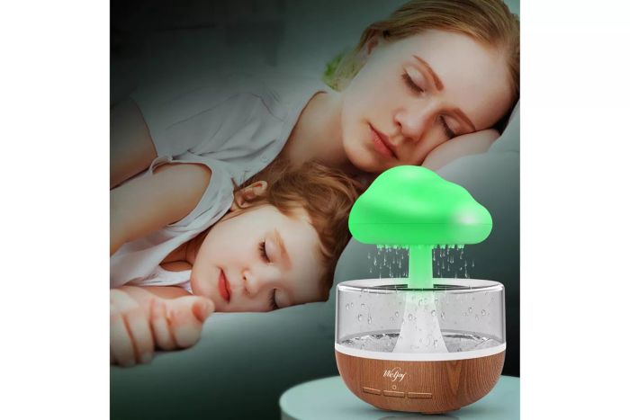 Weljoy Zen Raining Cloud Micro Essential Oil Diffuser and Humidifier
