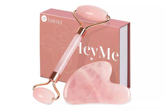Baimei IcyMe Jade Roller and Gua Sha – Relax, Sculpt, and Refresh Your Skin