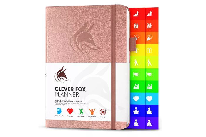 Clever Fox Undated Weekly Planner