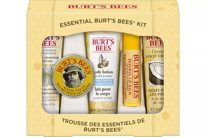 Burt's Bees Everyday Essentials Gift Set – A Natural Skincare Kit for Daily Care