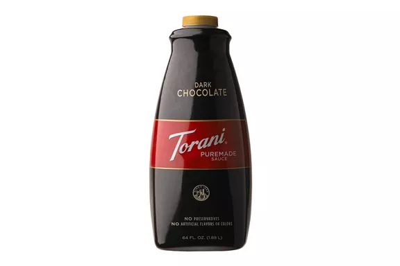 Amazon's Torani Puremade Dark Chocolate Sauce