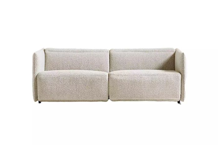 Crate & Barrel Leisure Power Recliner Sofa