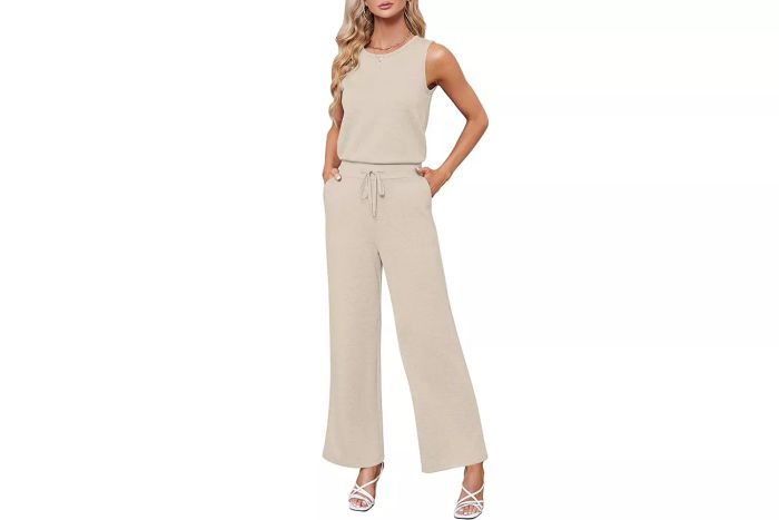 Sarin Mathews Air Essentials Casual Wide-Leg Jumpsuits for Women