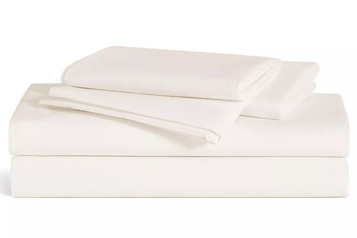 Amazon Brooklinen Luxury Percale 4 Piece Sheet Set